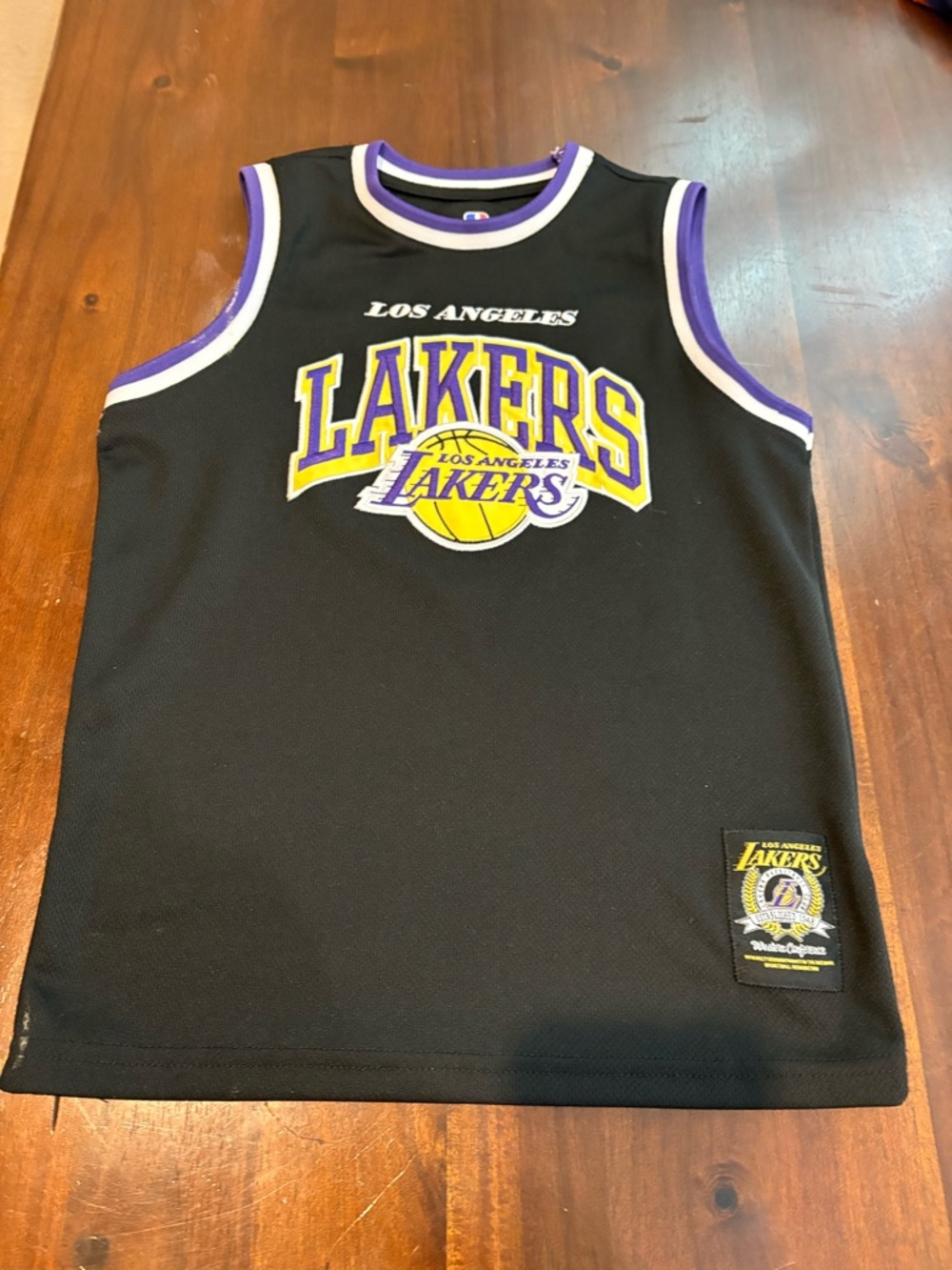 Los Angeles Lakers Black & Purple Jersey Kids